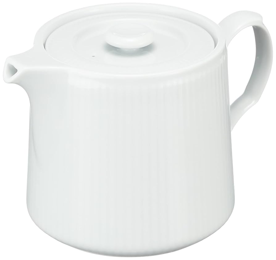 ロイヤルコペンハーゲン　ホワイトフルーテッド　ダブルフェイス　ティーポット Amazon.co.jp: 【正規輸入品】ロイヤル コペンハーゲン ホワイト